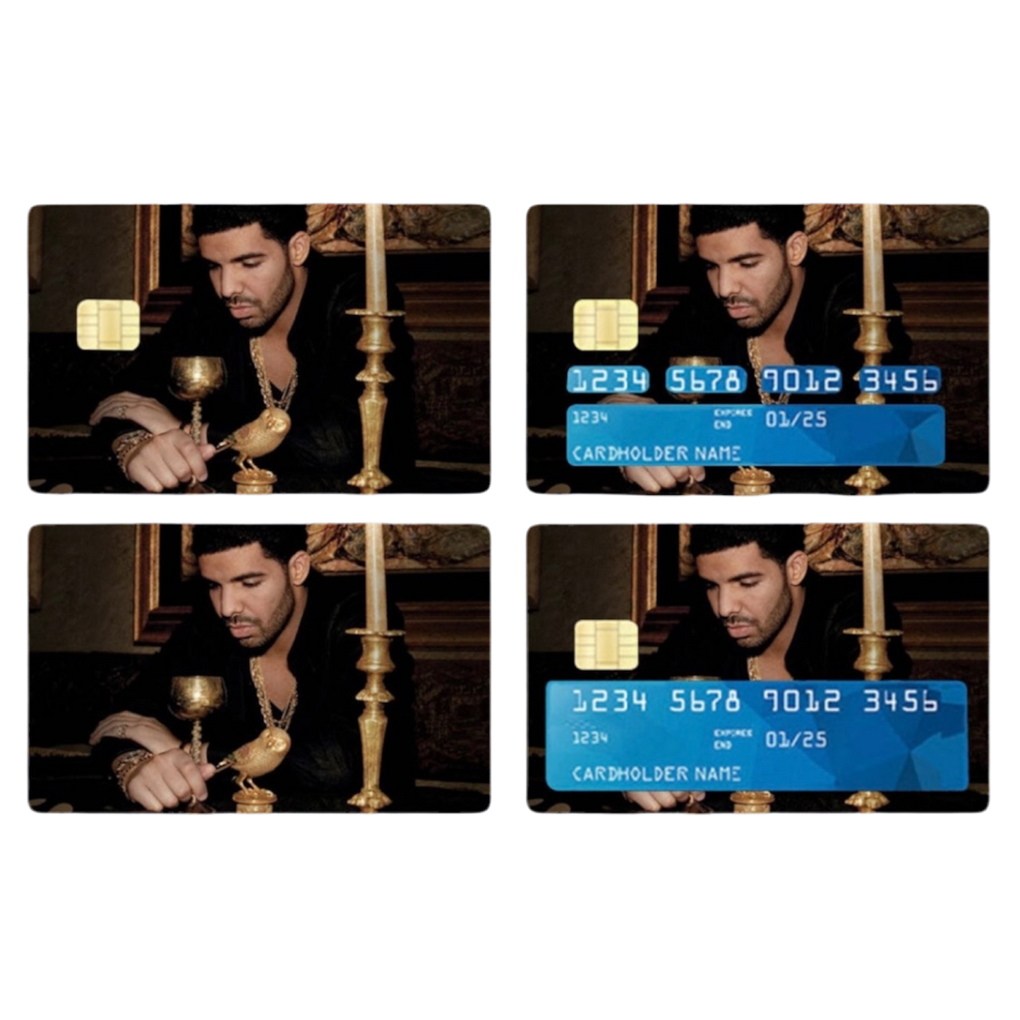 Drake Credit Card Skin Decal