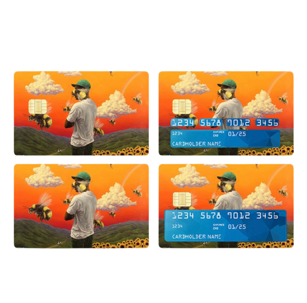 Tyler The Creator Credit Card Skin Decal
