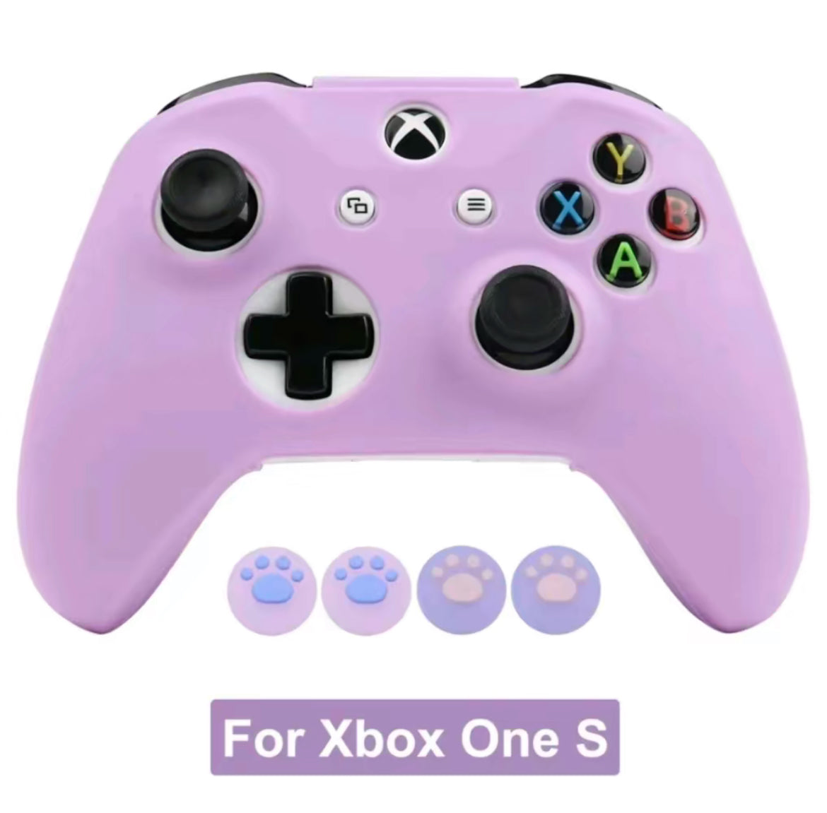 Purple Soft Silicone Controller Cover