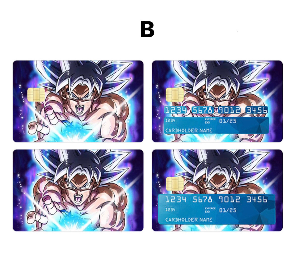 Dragon Ball Z Credit Card Skin Decal