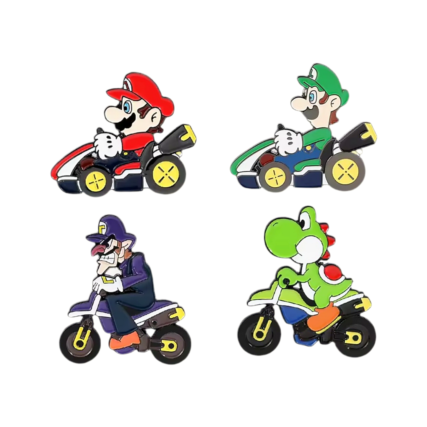 Mario Kart Enamel Pins