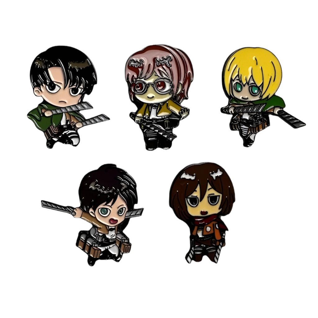 Attack On Titan Metal Croc Charms