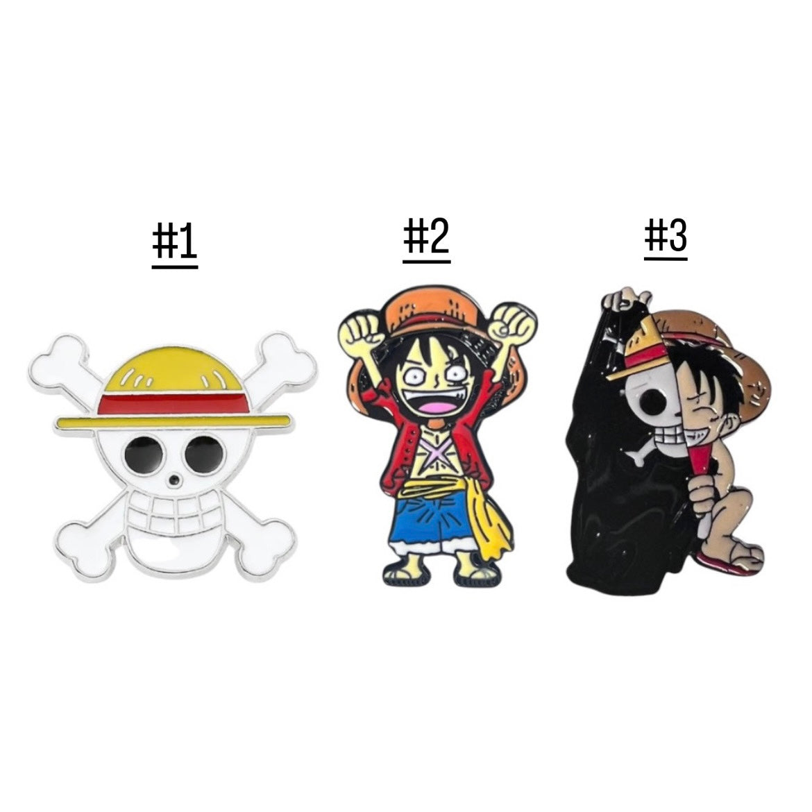 One Piece Pins