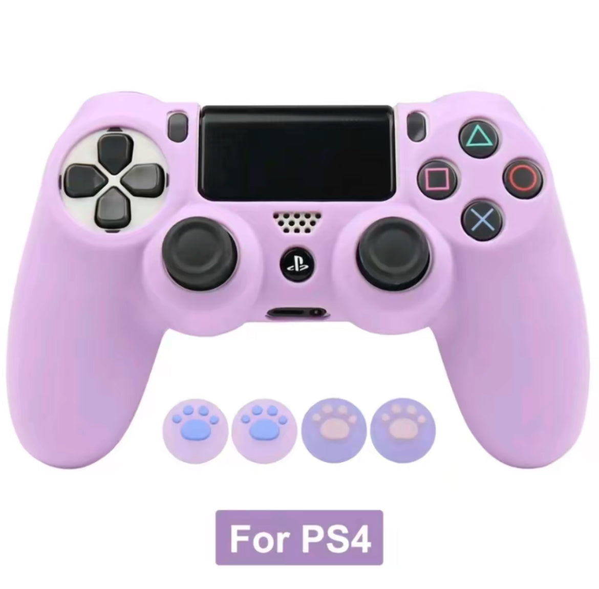 Purple Soft Silicone Controller Cover