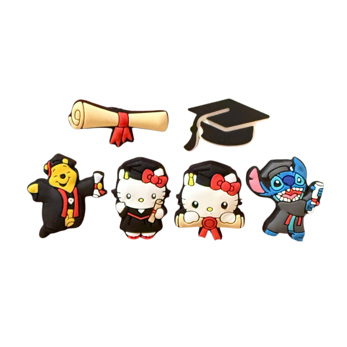 Graduation Croc Charms