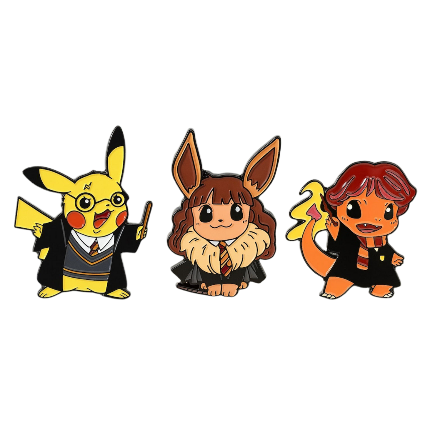 Pokémon x Harry Potter Enamel Pins
