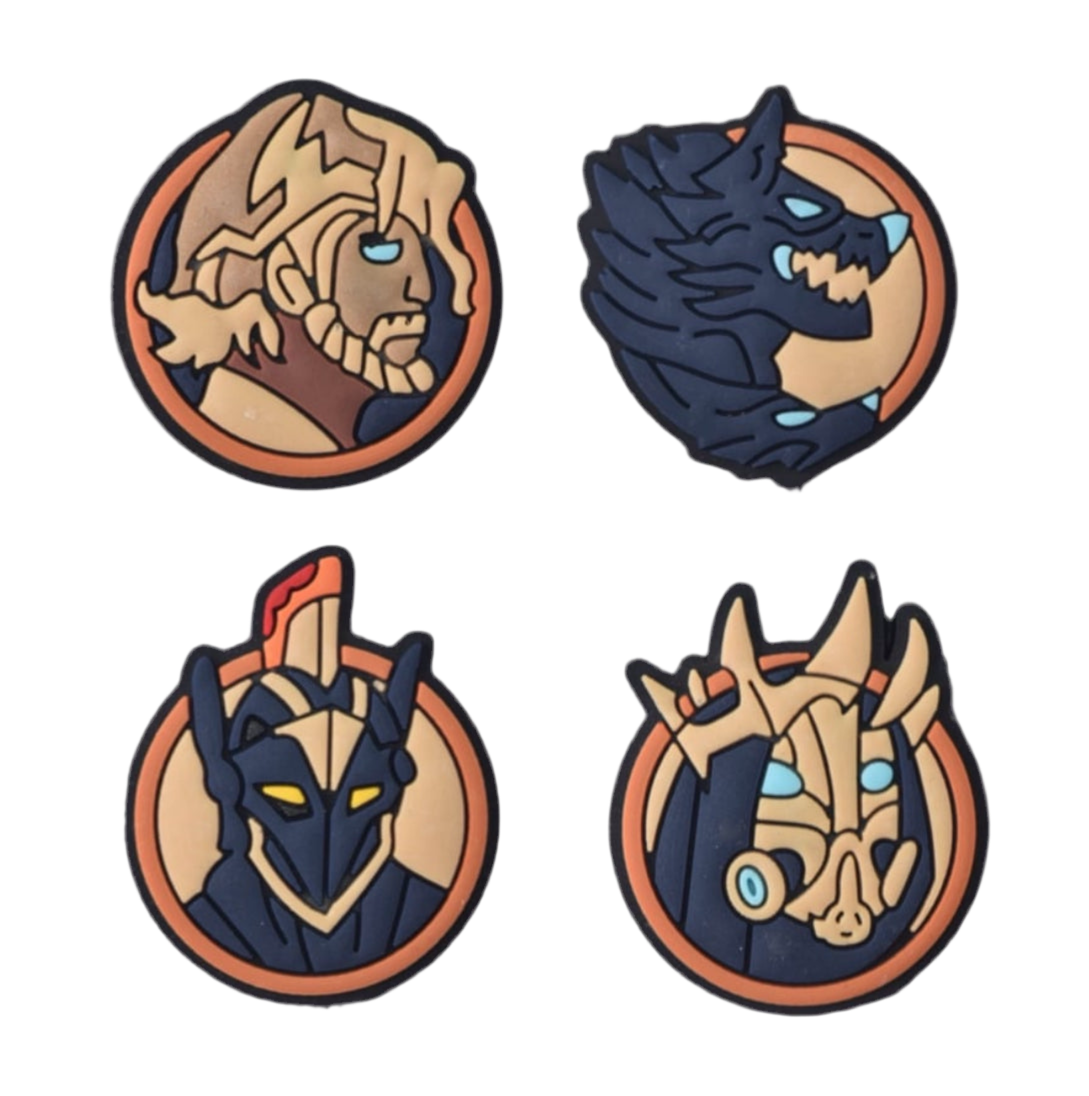 Fortnite Ch5 S2 Medallion Croc Charms