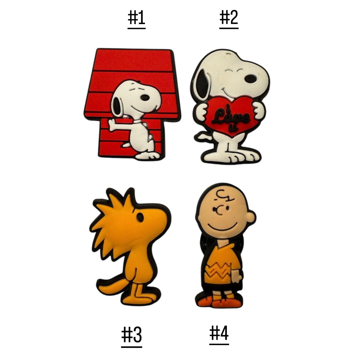 Charlie Brown Croc Charms
