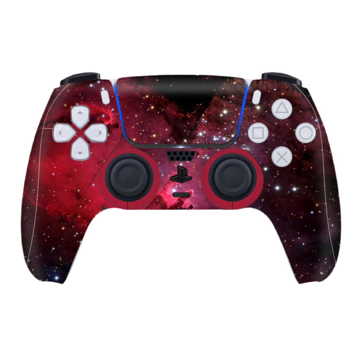 Space Red PS5 Controller Skin