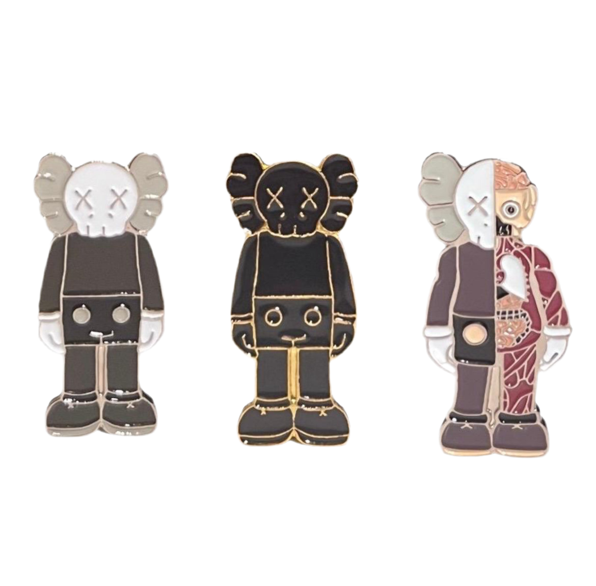 Kaws Enamel Pins