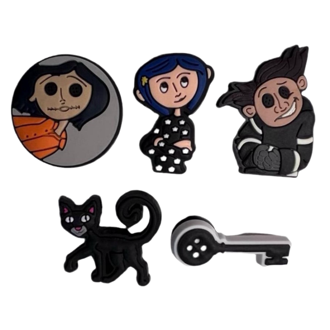 Coraline Croc Charms