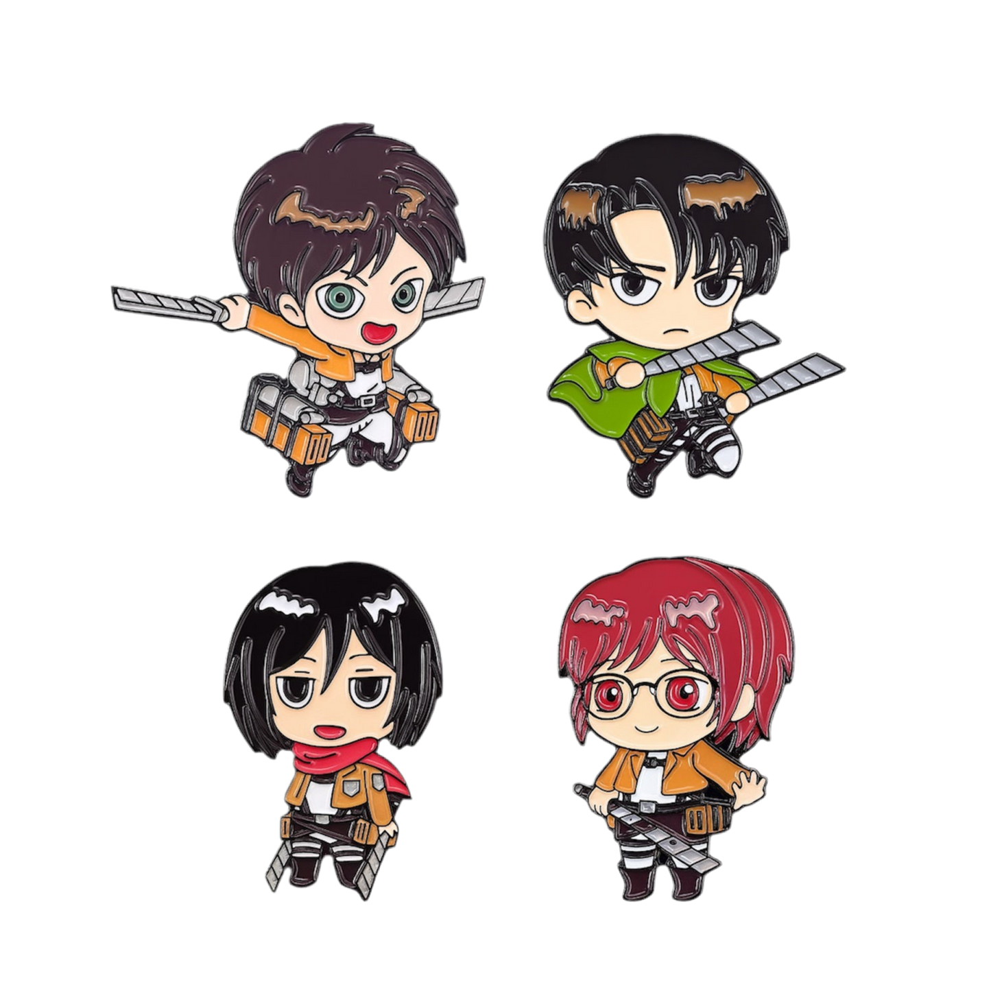 Attack on Titan Enamel Pins