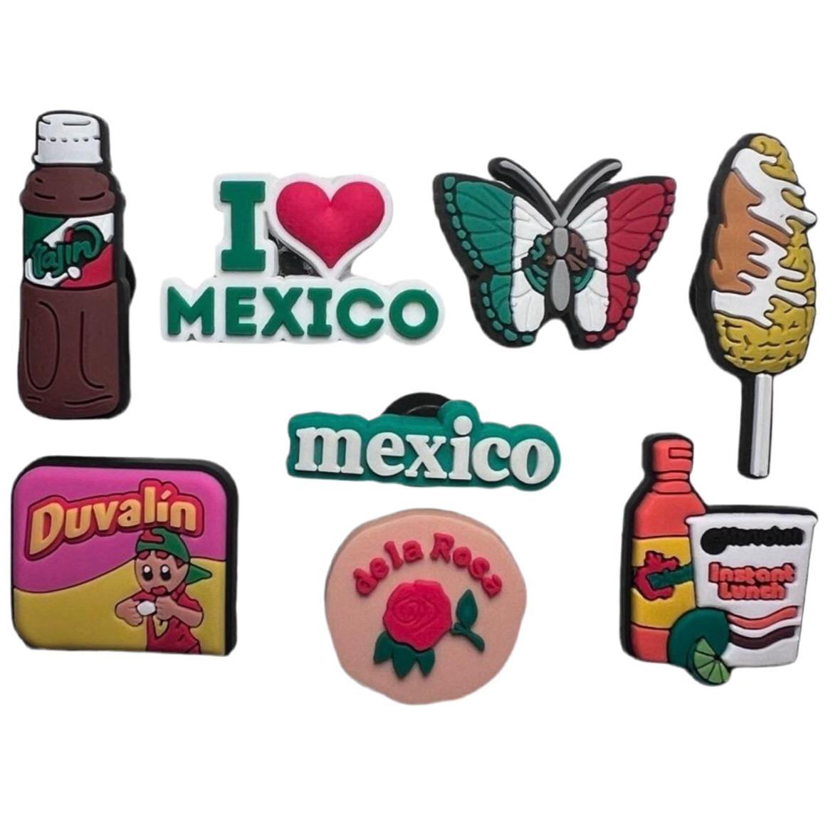 Mexico Croc Charms