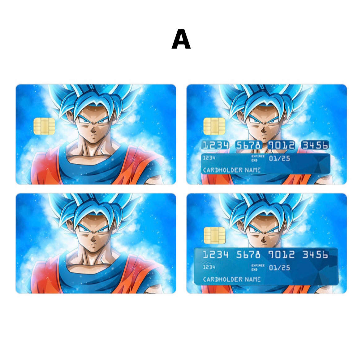 Dragon Ball Z Credit Card Skin Decal