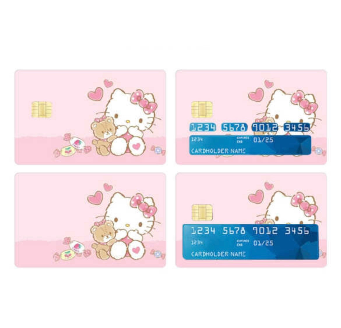 Hello Kitty Credit Card Decal