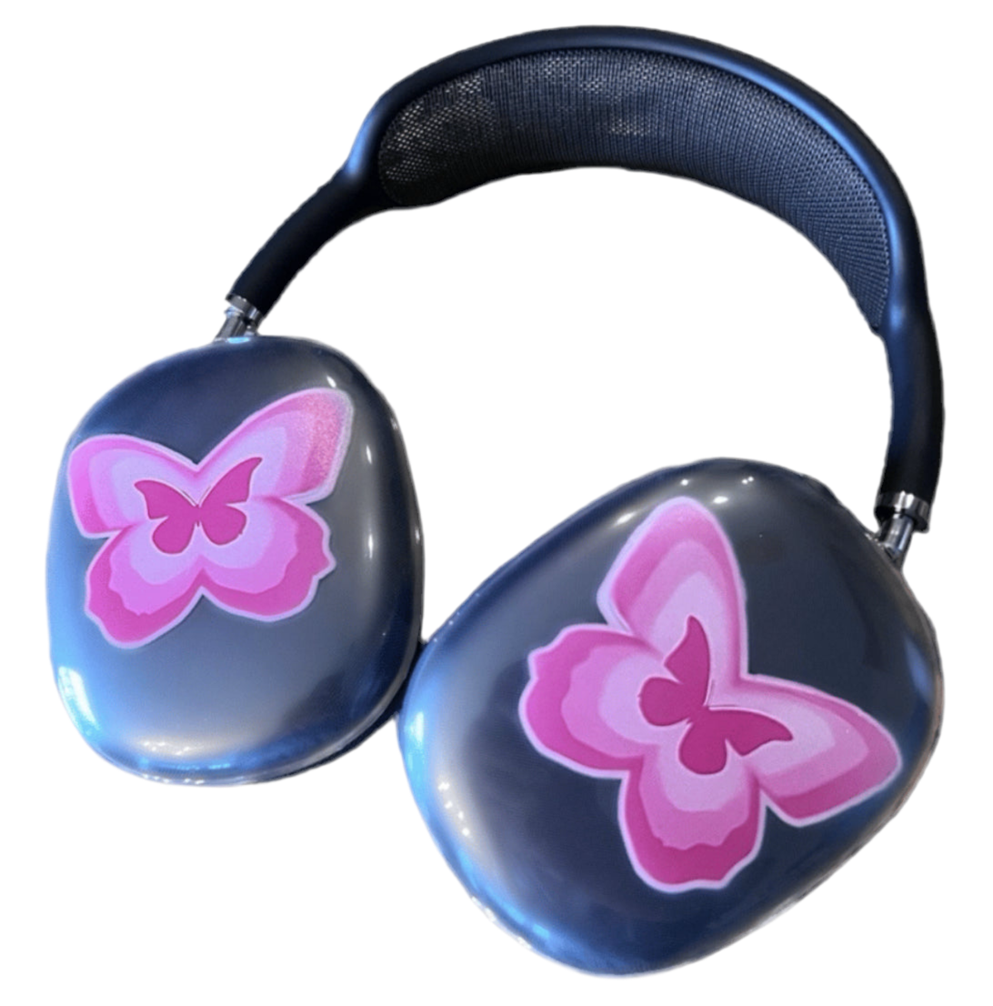 AirPod Max Butterfly Clear Cover Case