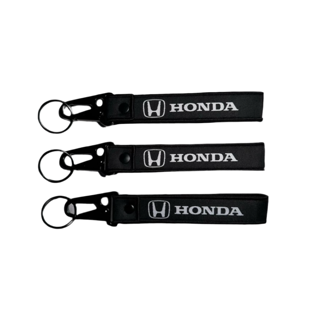 Honda Double Sided Embroided Key Tag