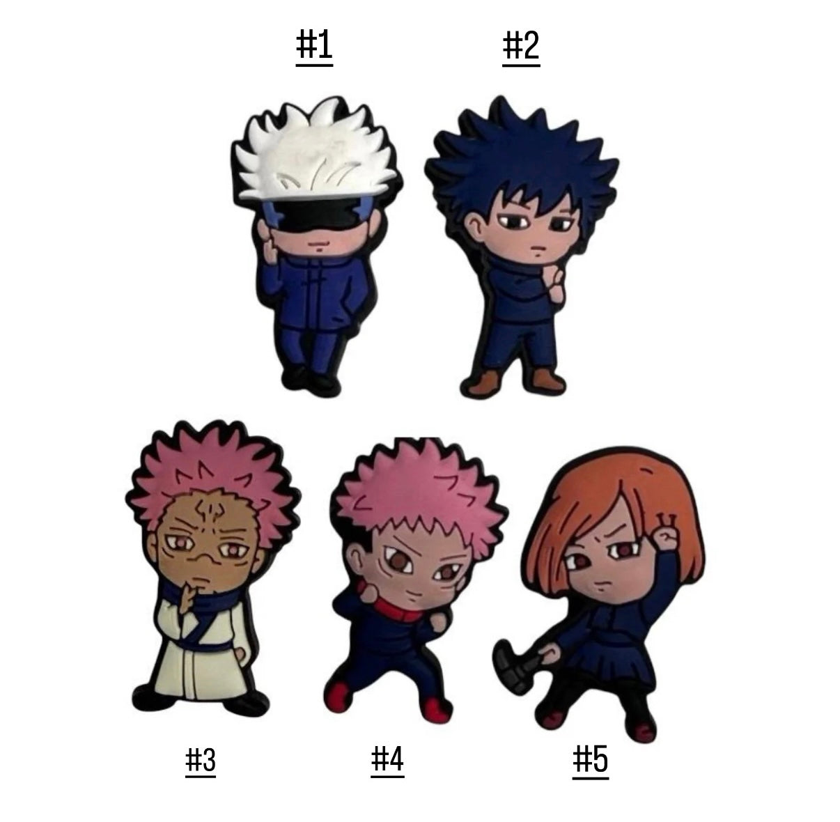 JJK Croc Charms