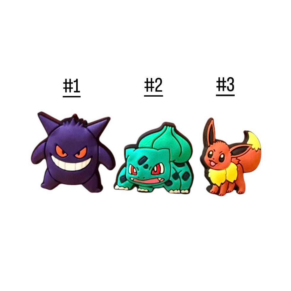 Pokémon Croc Charms