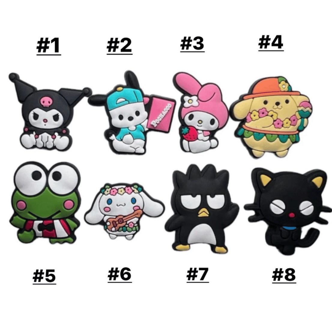 Sanrio Croc Charms