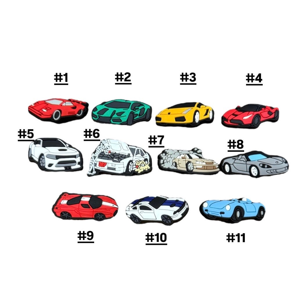 Car Croc Charms