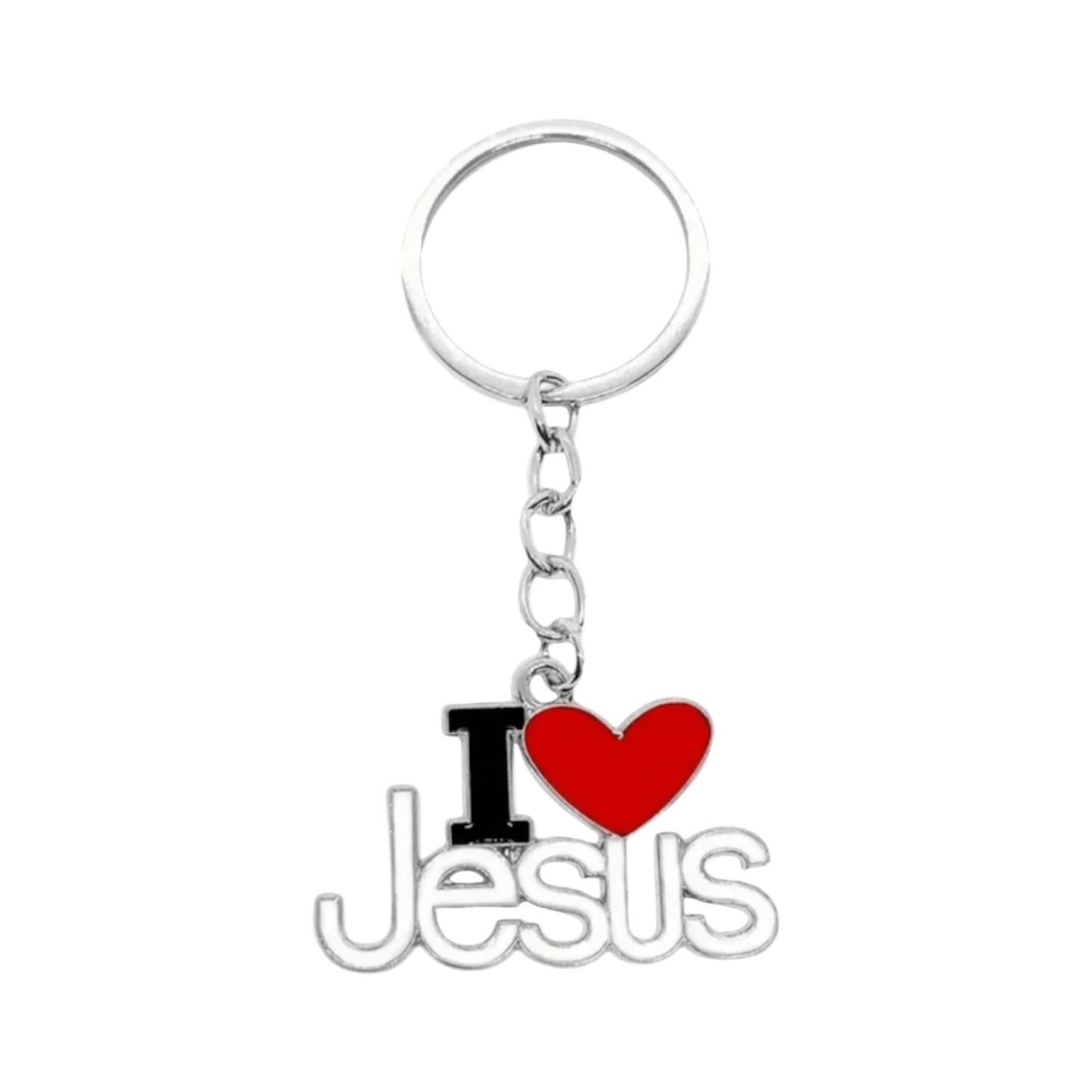 I Love Jesus Keychain