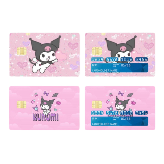 Kuromi Credit Card Skin Decal