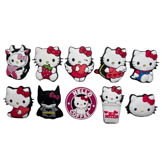 Hello Kitty Croc Charms