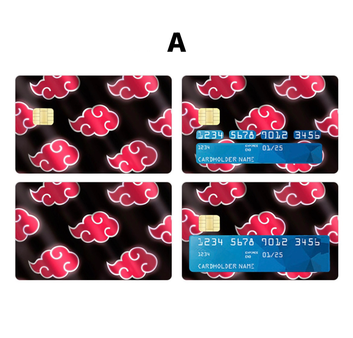 Naruto Card Skin Decal