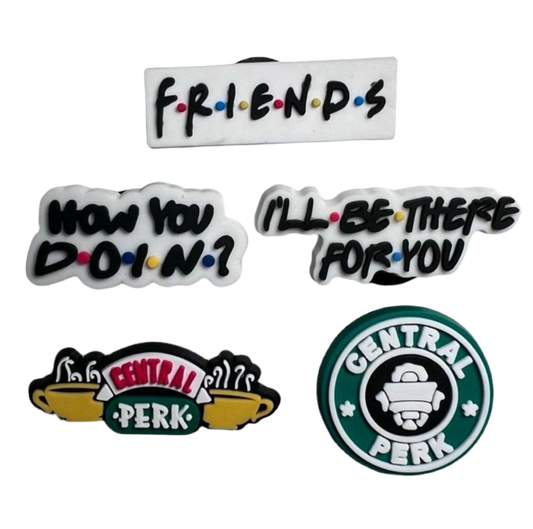 Friends TV Croc Charms