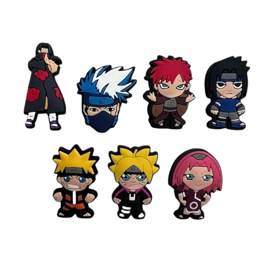 Naruto Croc Charms