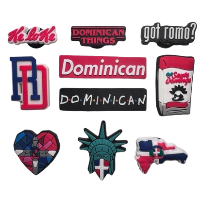Dominican Republic Croc Charms