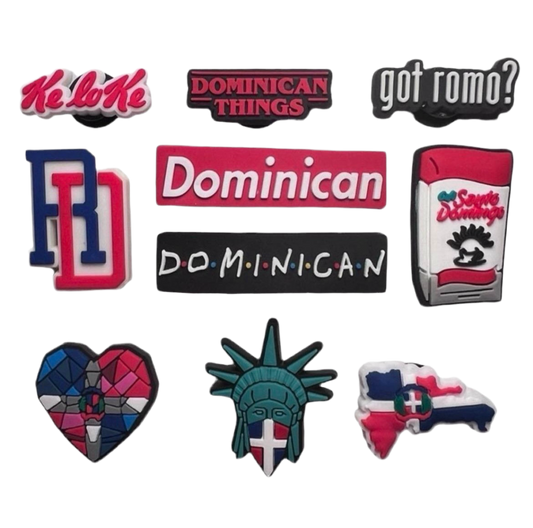Dominican Republic Croc Charms