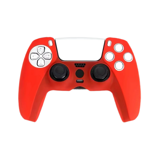 PS5 Red Silicone Controller Cover
