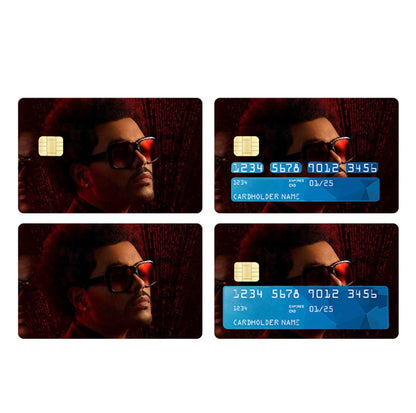 The Weeknd Credit Card Skin Decal