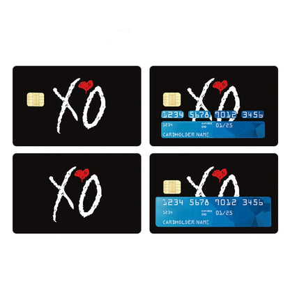 The Weeknd Credit Card Skin Decal