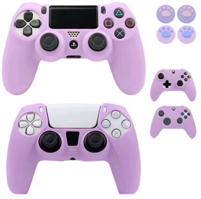 Purple Soft Silicone Controller Cover