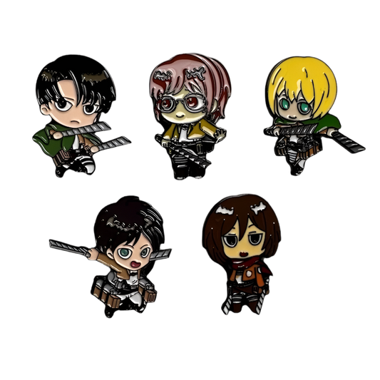 Attack On Titan Metal Croc Charms