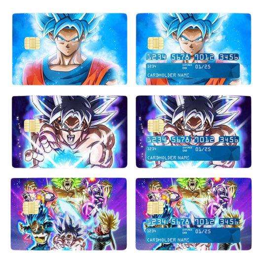 Dragon Ball Z Credit Card Skin Decal