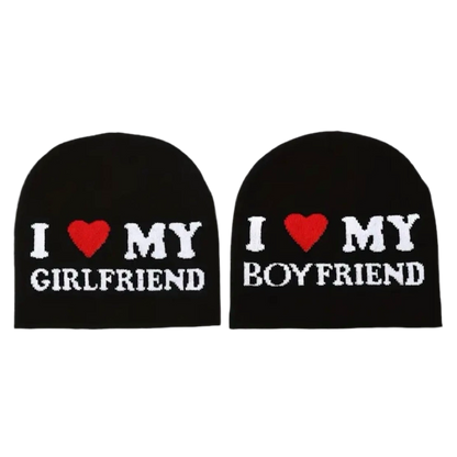 I Love My BF/GF Beanie