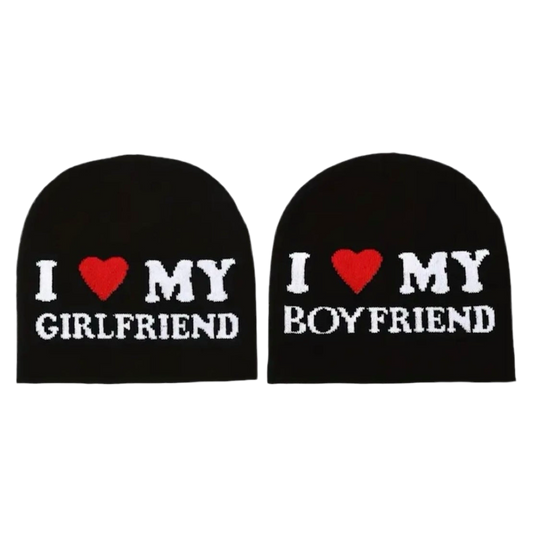 I Love My BF/GF Beanie