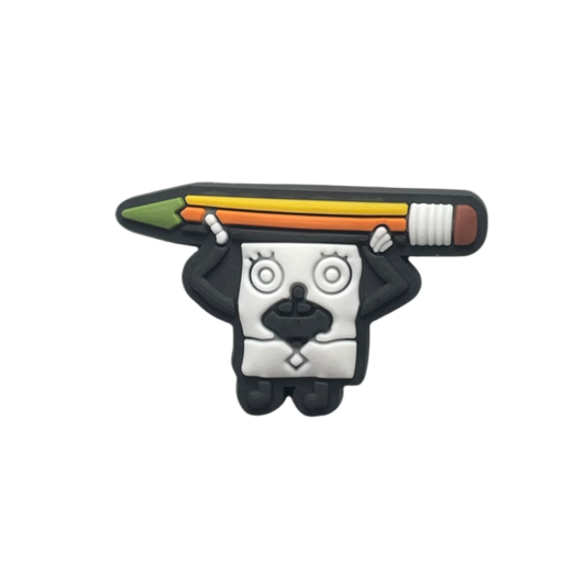 Doodlebob Croc Charm