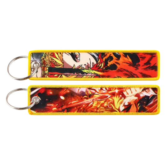 Demon Slayer Shinjuro Rengoku Key Tag