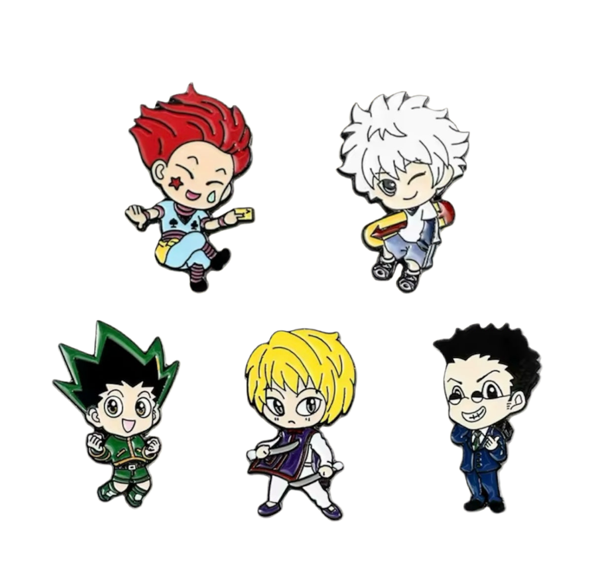 Hunter x Hunter Enamel Pins