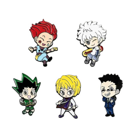 Hunter x Hunter Enamel Pins