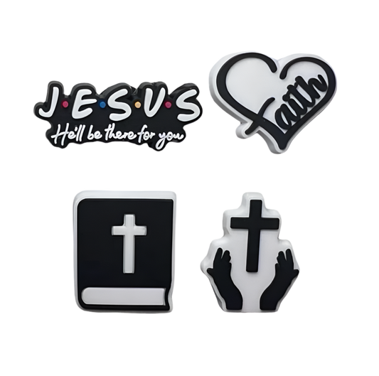 Jesus Croc Charms