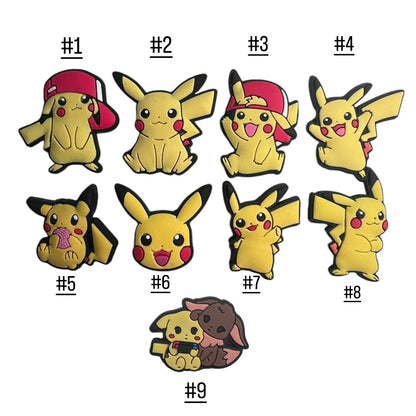 Pokémon Pikachu Croc Charms