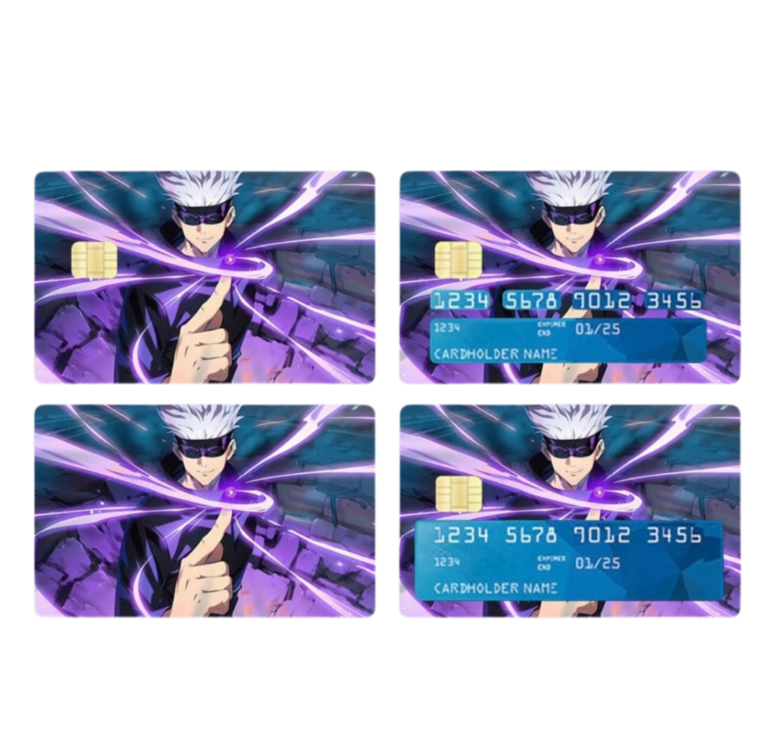 Gojo Credit Card Skin Decal