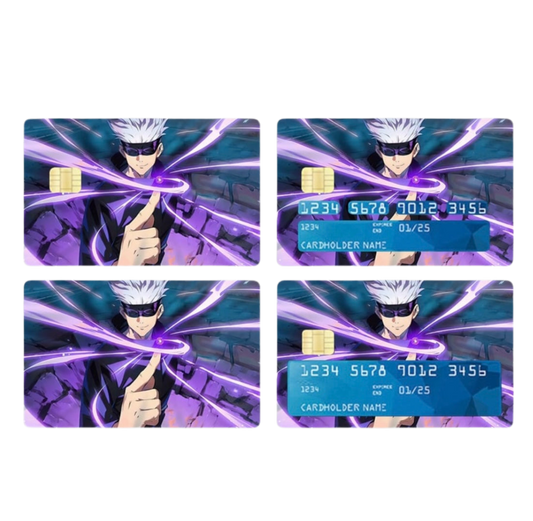 Gojo Credit Card Skin Decal