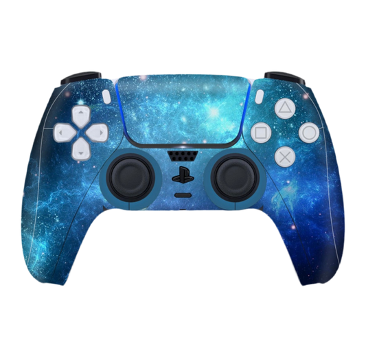 Blue Aurora PS5 Controller Skin